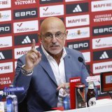 L'Espagne de Luis de la Fuente lance sa campagne qualificative pour le Mondial jeudî KEYSTONE/EPA/Rodrigo Jimenez